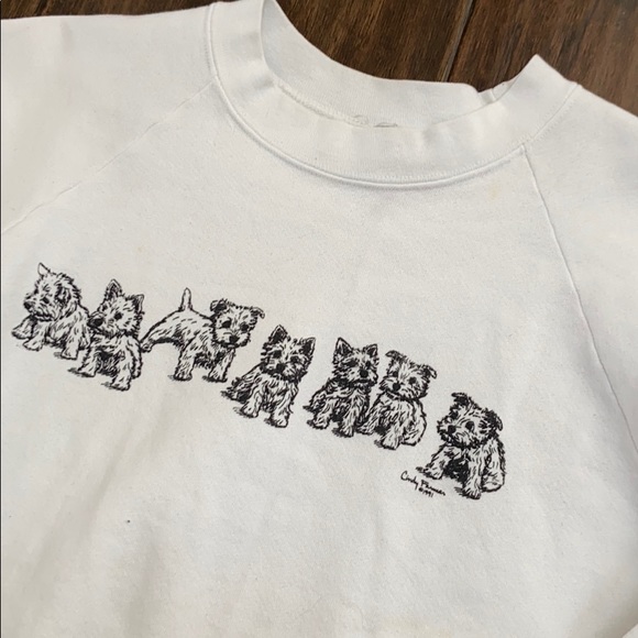 SOLD: Vintage Dogs Crewneck 1991 - Picture 2 of 5